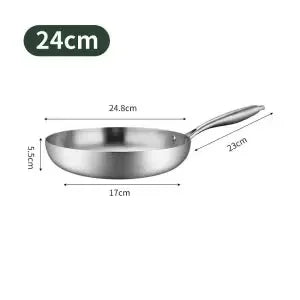 Stainless Steel Frying Pan