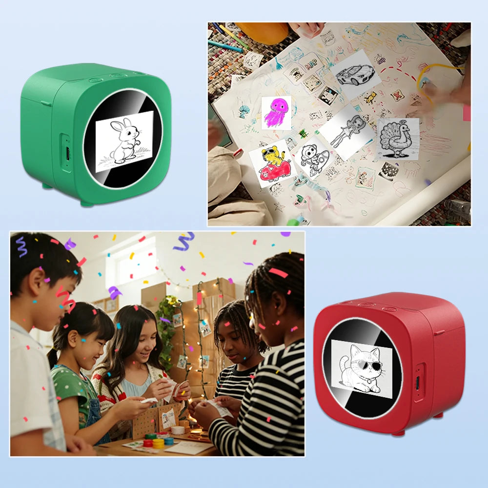 AI Smart Thermal Photo Printer
