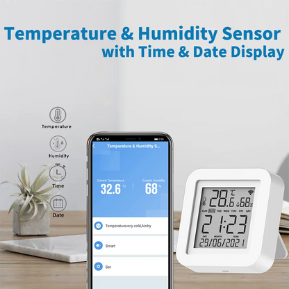 Smart WiFi Temperature & Humidity Monitor