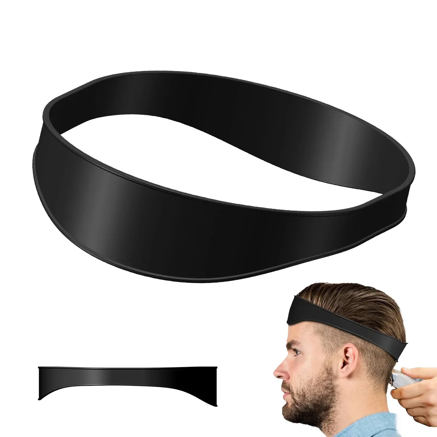 Silicone Hair Fade Guide Band