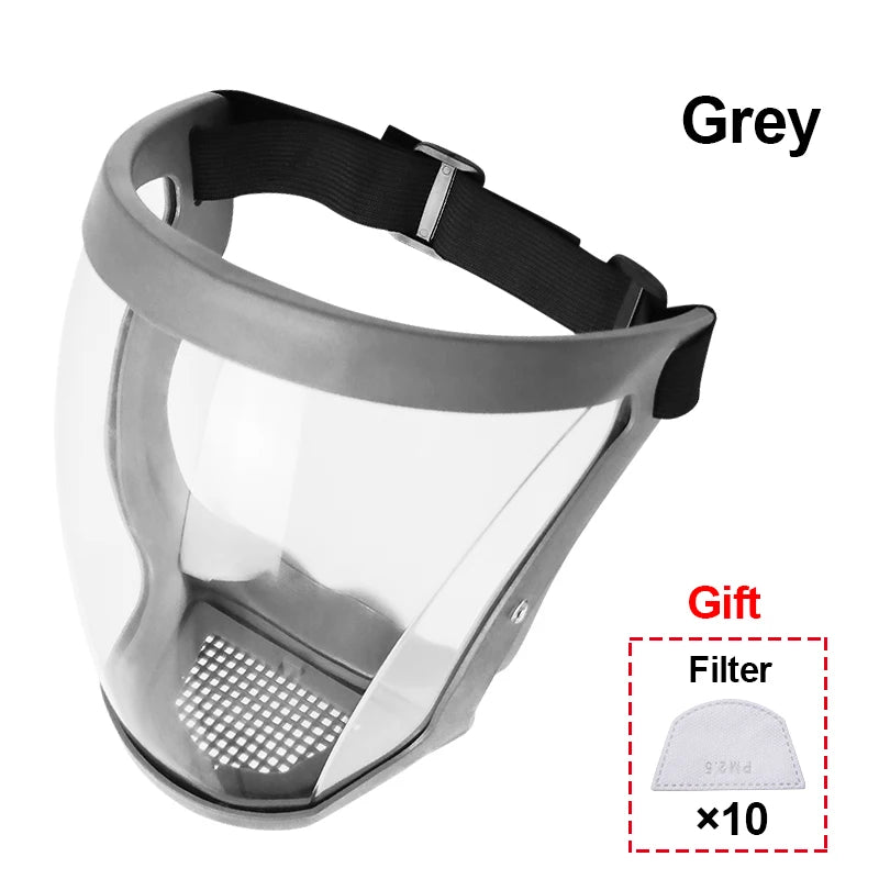 Reusable Full Face Protective Shield