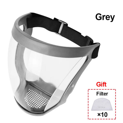 Reusable Full Face Protective Shield
