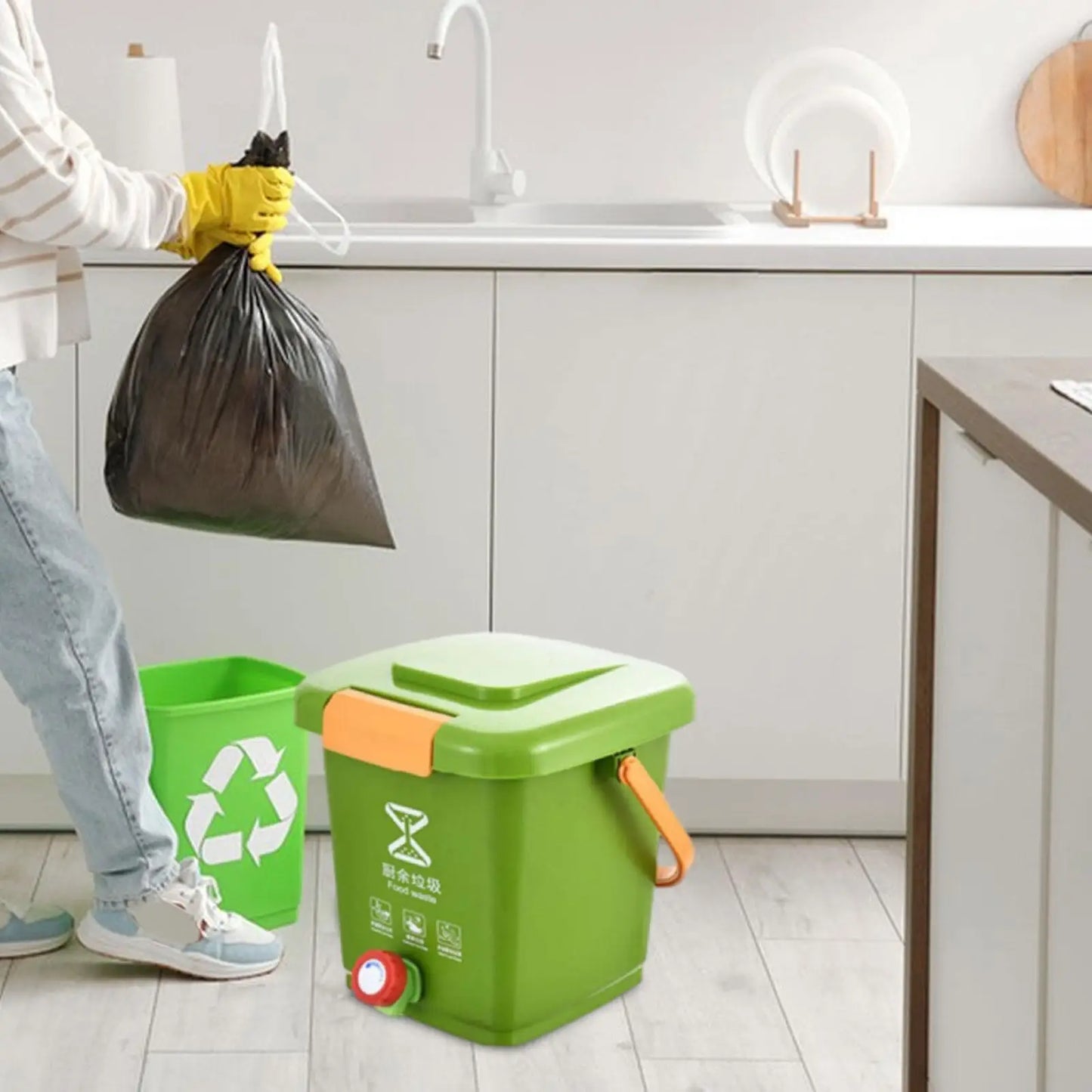 Kitchen Compost Waste Bin