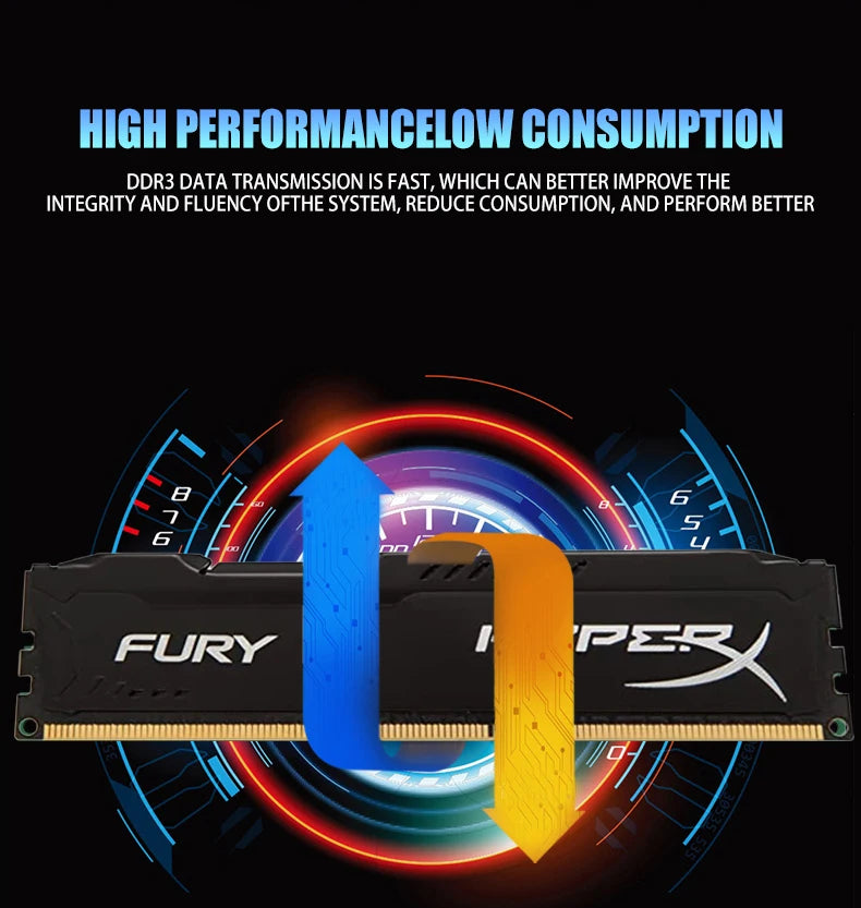 Kingston DDR3 Desktop RAM – 8GB & 16GB Kit