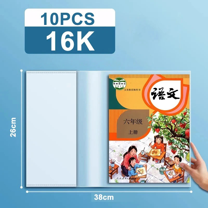 Transparent Waterproof Book Covers