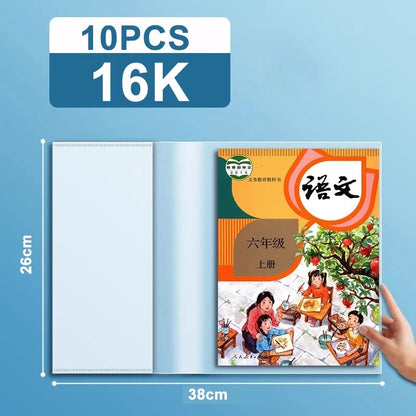 Transparent Waterproof Book Covers