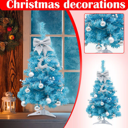 45cm Blue LED Christmas Tree