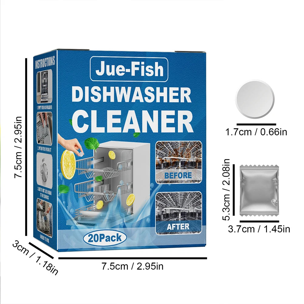20 100pcs Dishwasher Cleaner