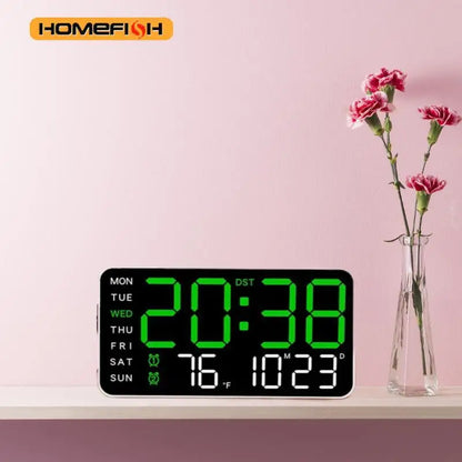 Large LED Digital Wall Clock