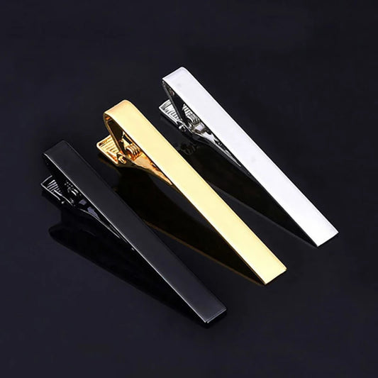 Men’s Metal Tie Clip Necktie Bar Clasp