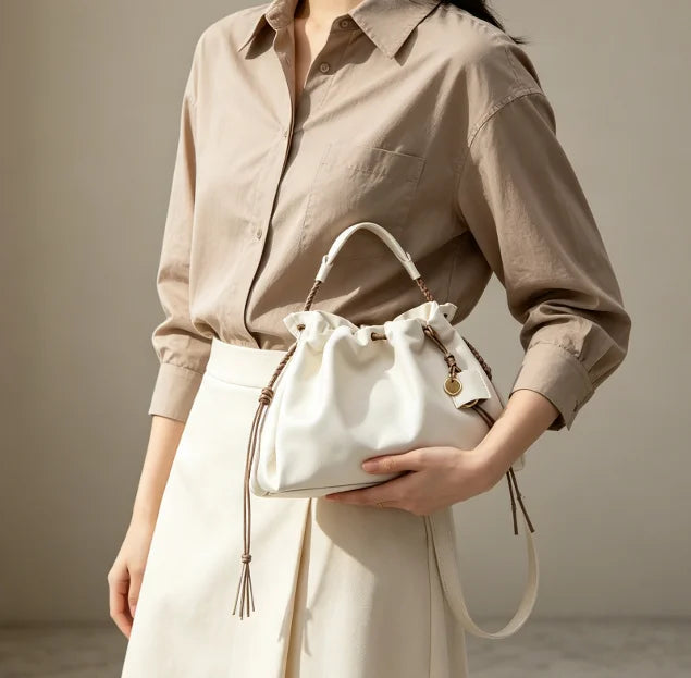 Large Capacity Soft PU Commuter Tote Bag