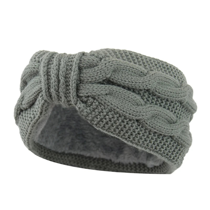 Women’s Winter Knitted Wide Headband