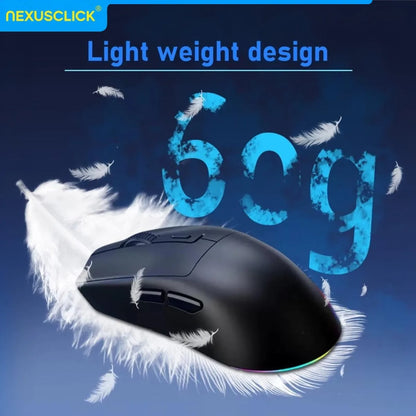 NexusClick X3 Dual-Mode Wireless Gaming Mouse