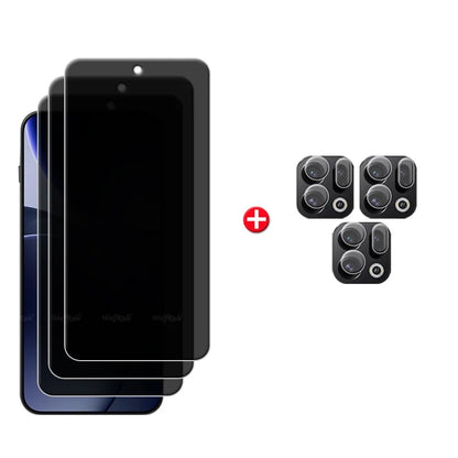 Anti-Spy 9H Tempered Glass & Camera Lens Protector for OPPO Find X9 Series
