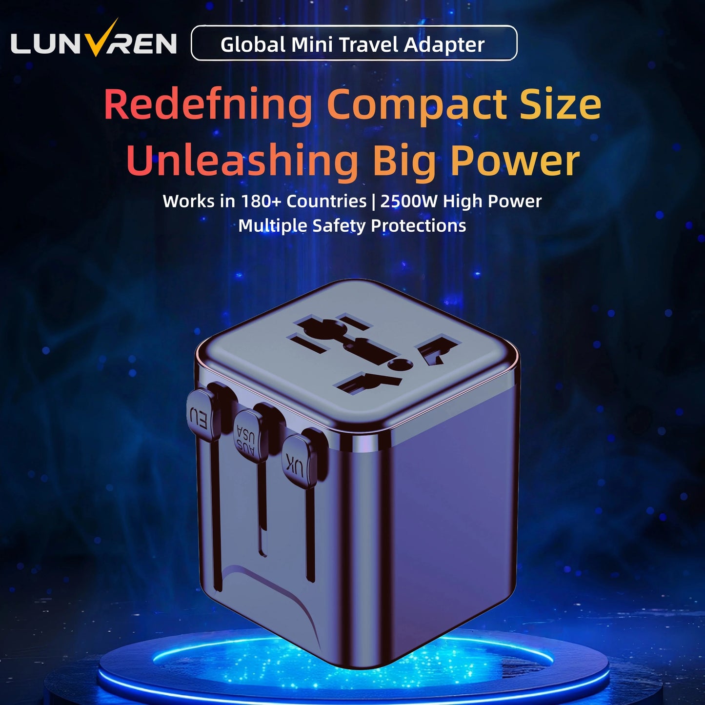 Universal Travel Plug Adapter – Worldwide Power Adapter