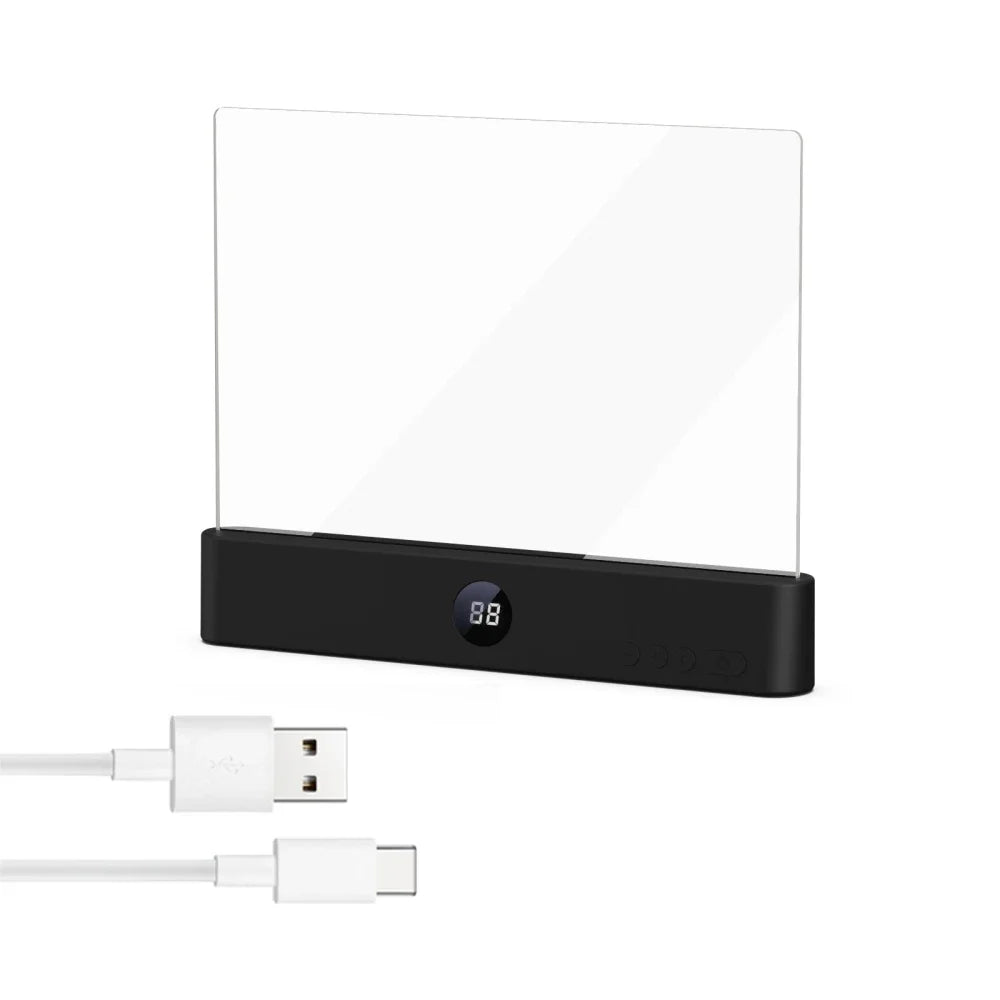 LED Flat Panel Book Reading Light
