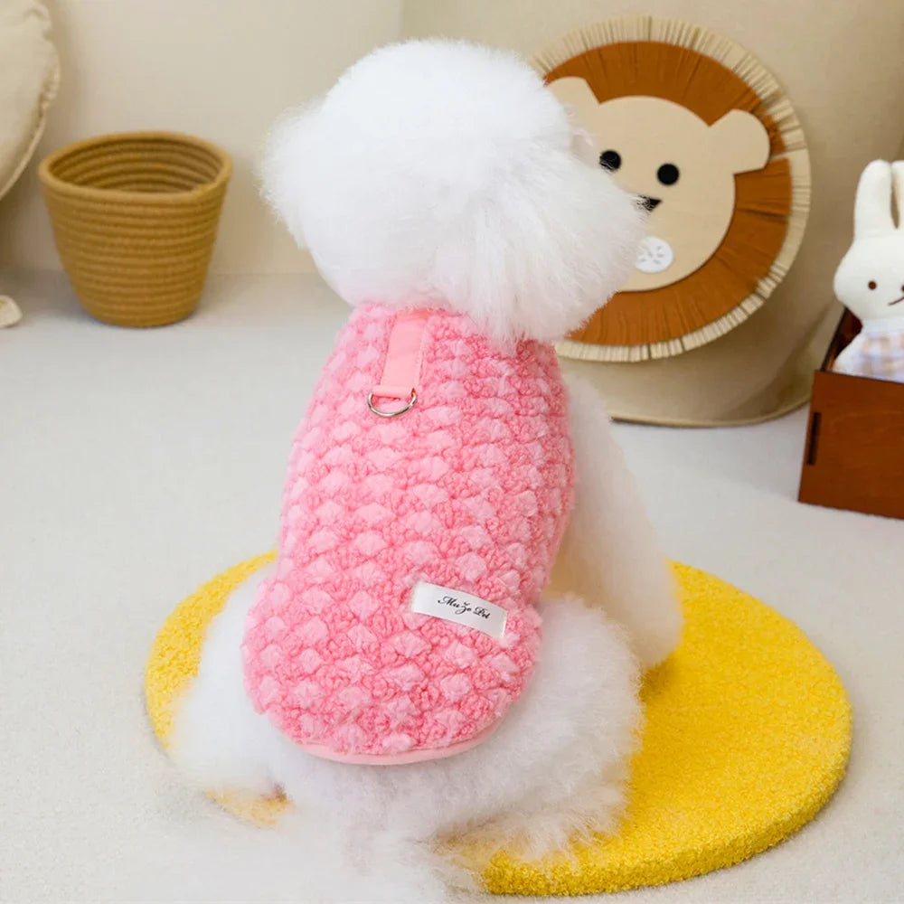 Warm Fleece Pet Coat Jacket for Small Dogs & Cats