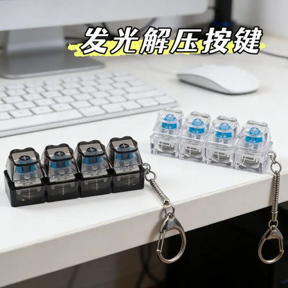 Mechanical Keyboard Clicker Keychain