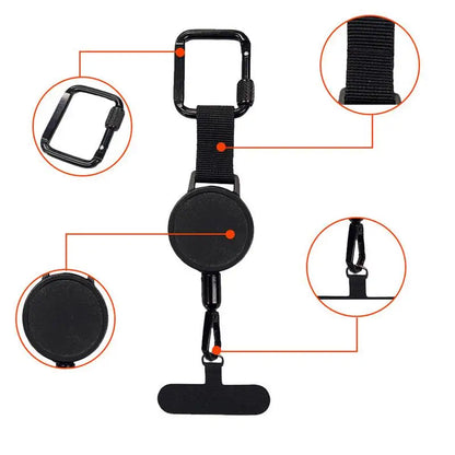 Retractable Anti-Theft Phone Tether