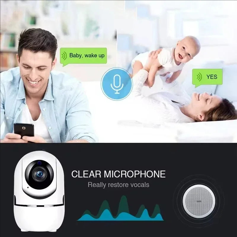 Smart WiFi Pet & Baby Security Camera