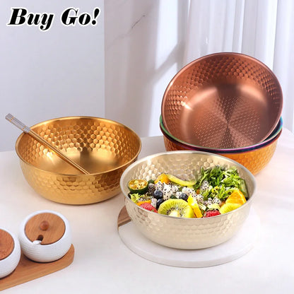 Stainless Steel Fruit Salad Bowl