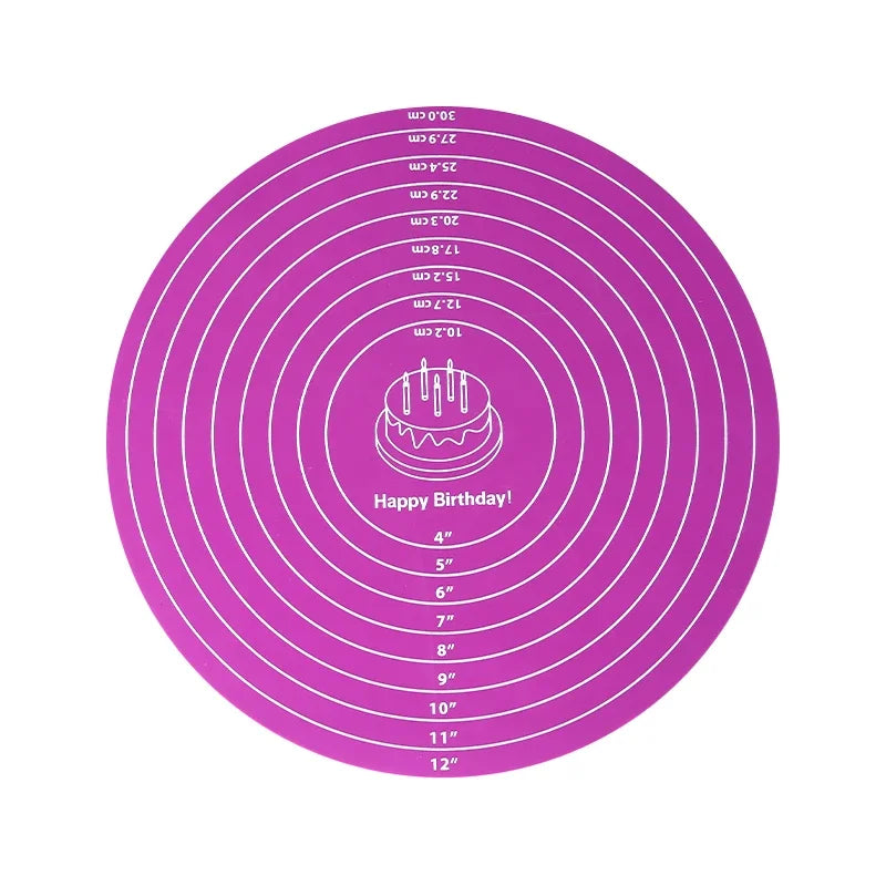 Silicone Cake Turntable Mat