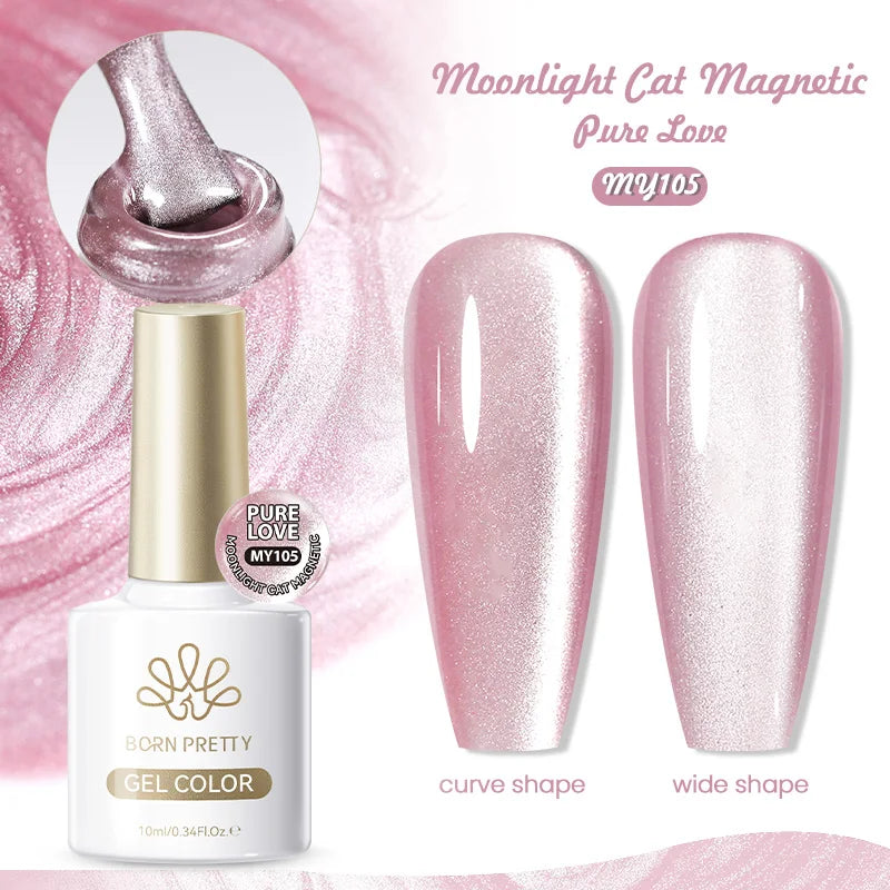 BORN PRETTY 10ml Cat Magnetic Gel Nail Polish