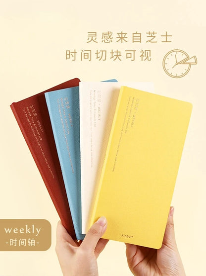 Portable Undated Planner Notebook
