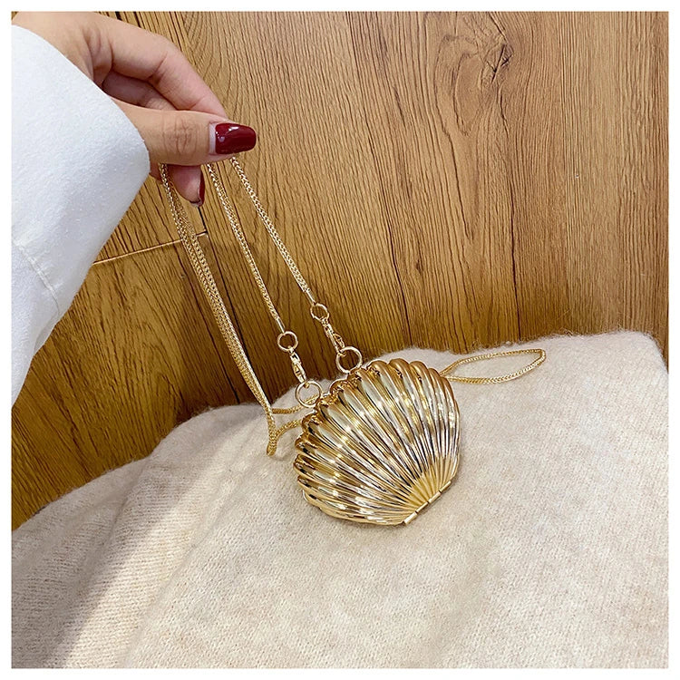 Shell Design Crossbody Handbag