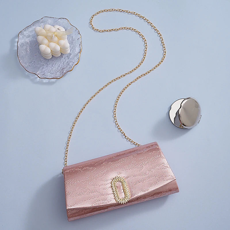 Pink Diamond Evening Clutch