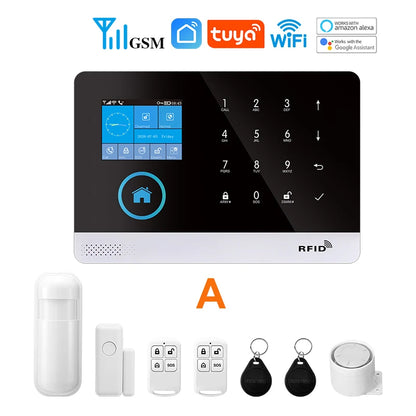 WiFi & GSM Security Alarm Kit