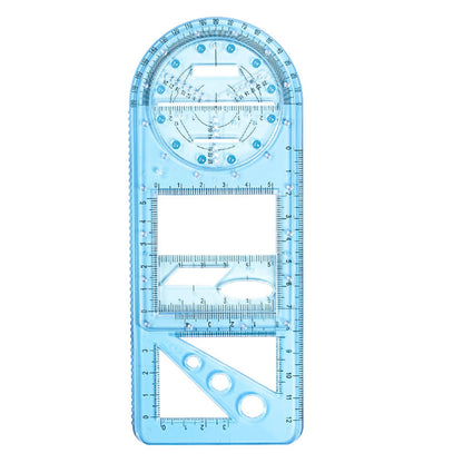 Multifunctional Geometric Drawing Ruler