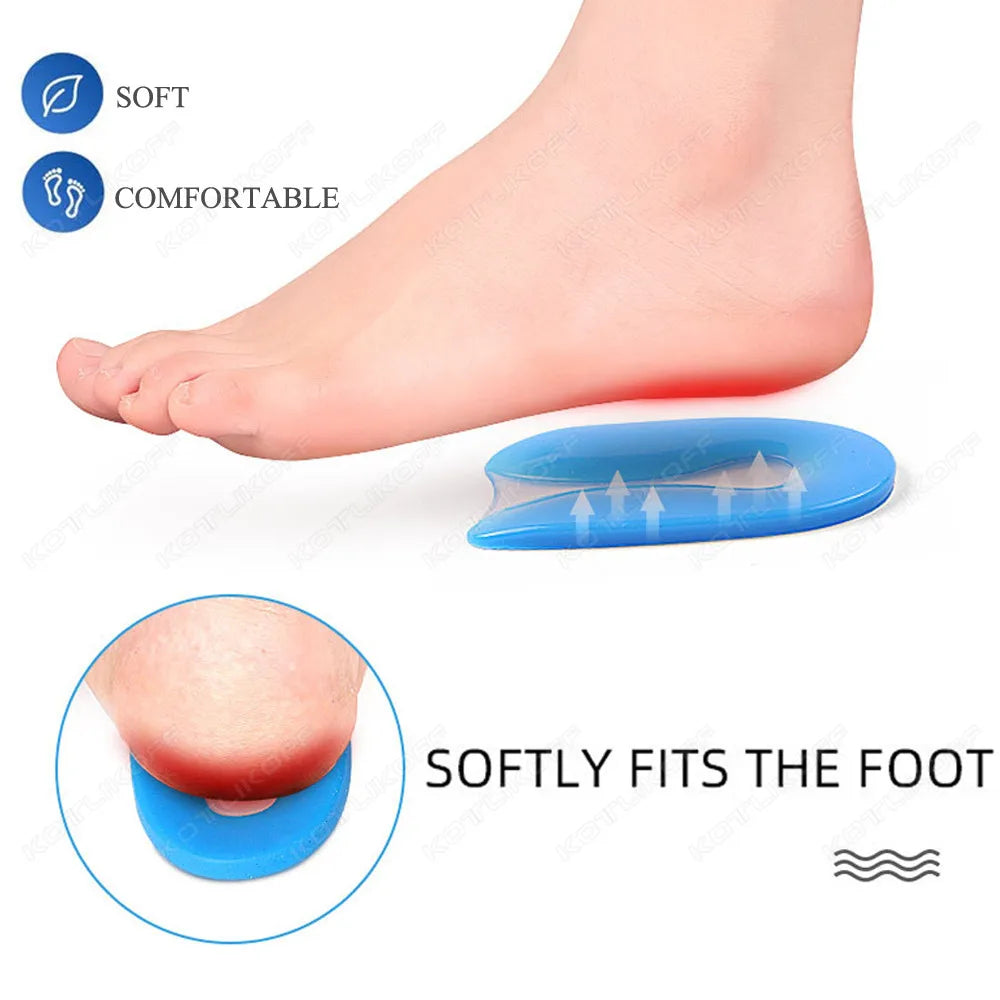Silicone Gel Heel Cushion Pads