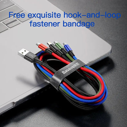 Baseus 3 in 1 USB Cable Type C Cable for Samsung S20 Xiaomi Mi 9