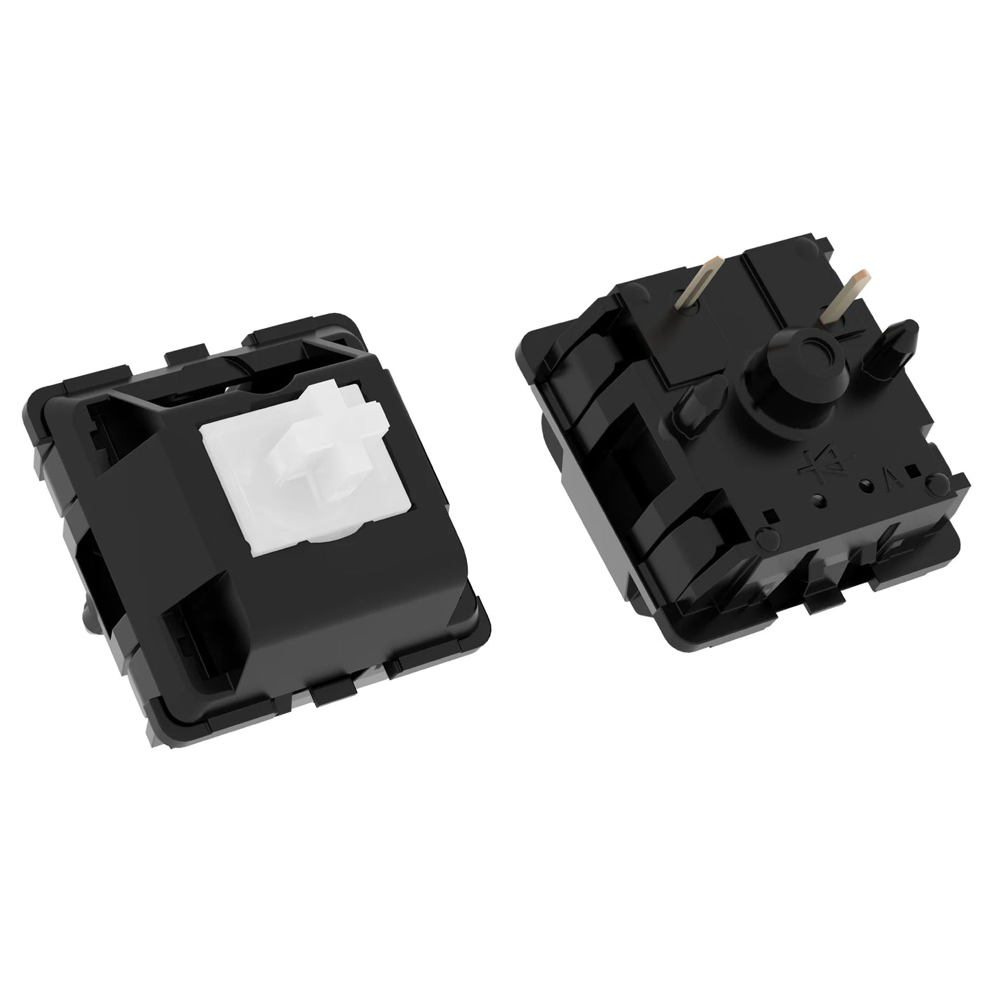 DUROCK POM Keyboard Switches – Piano Linear 63.5g & Sunflower T1 Tactile 67g