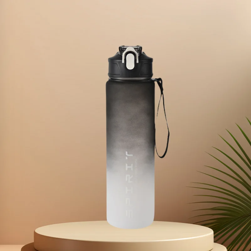 Sports Water Bottle with Time Marker