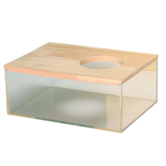 Acrylic Hamster Sand Bath House