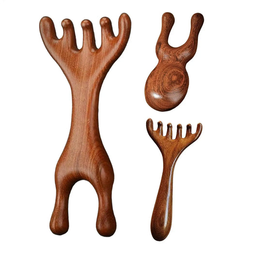 Sandalwood Antler Massage Comb