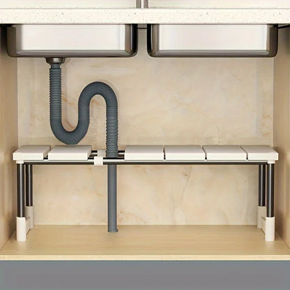 Adjustable Under Sink Storage Rack