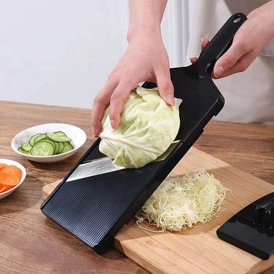 Manual Vegetable Grater with Stainless Steel Blades
