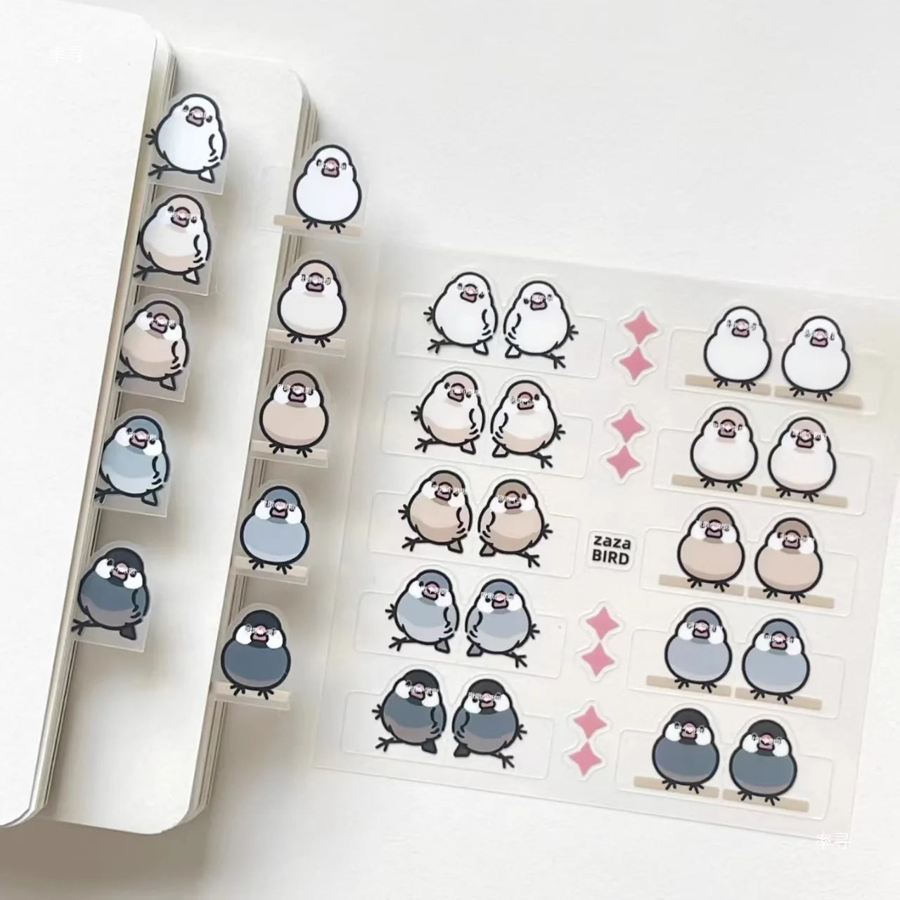 Cute Parrot Index Sticky Tabs