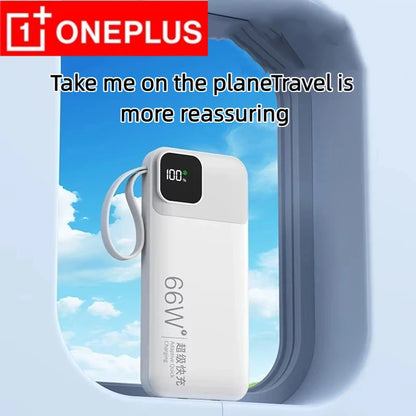 Portable High-Capacity Power Bank with Digital Display