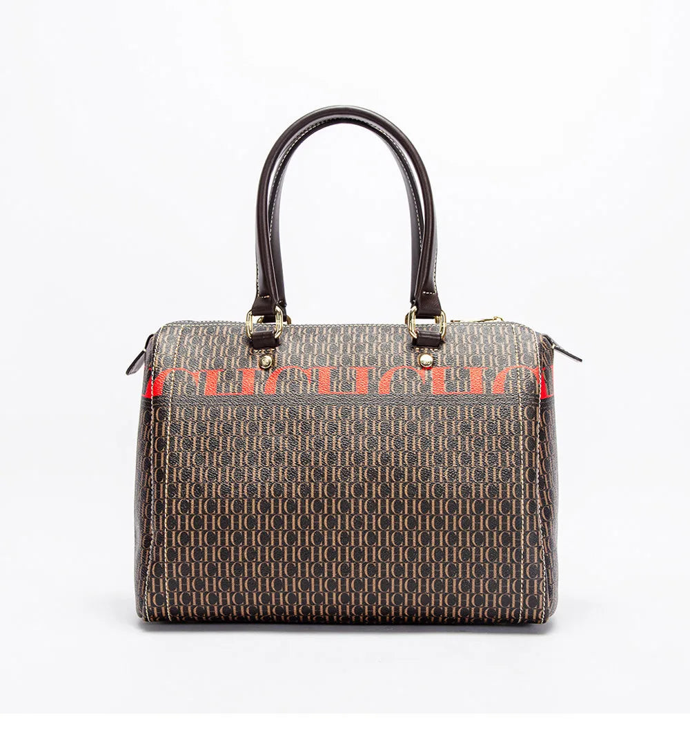 Floral Print Large Capacity Tote Handbag