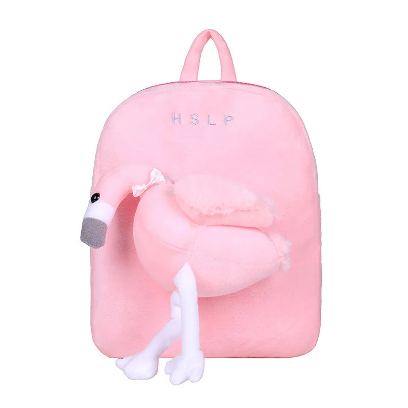 Cute Plush Animal Kids Backpack