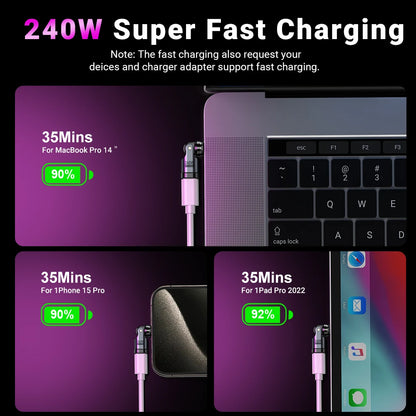 240W Magnetic USB-C Adapter Set