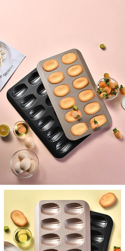 Stainless Steel Madeleine Baking Tray