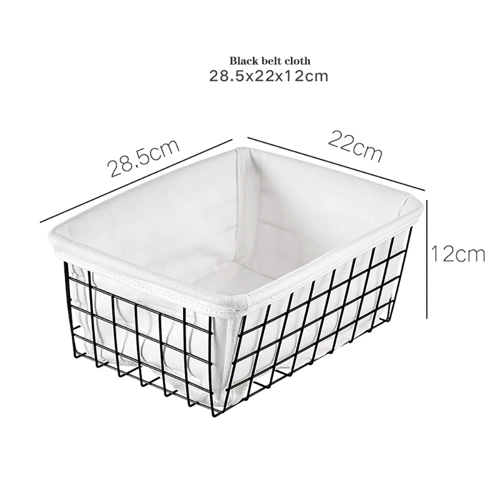 Rustic Wire Storage Basket