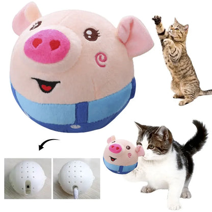 Interactive Plush Pet Ball