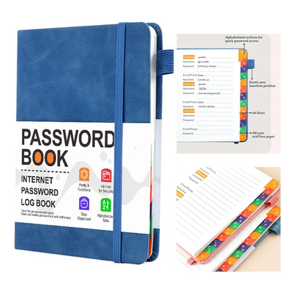 Password Keeper Book with Alphabetical Tabs