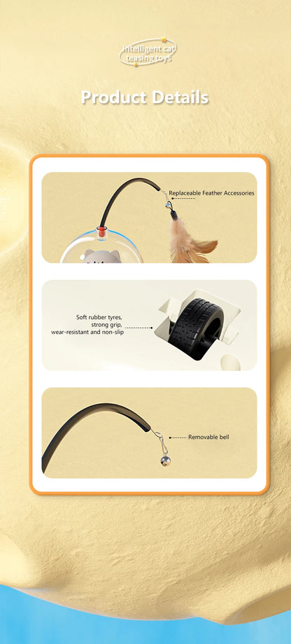 Smart Interactive UFO Cat Toy